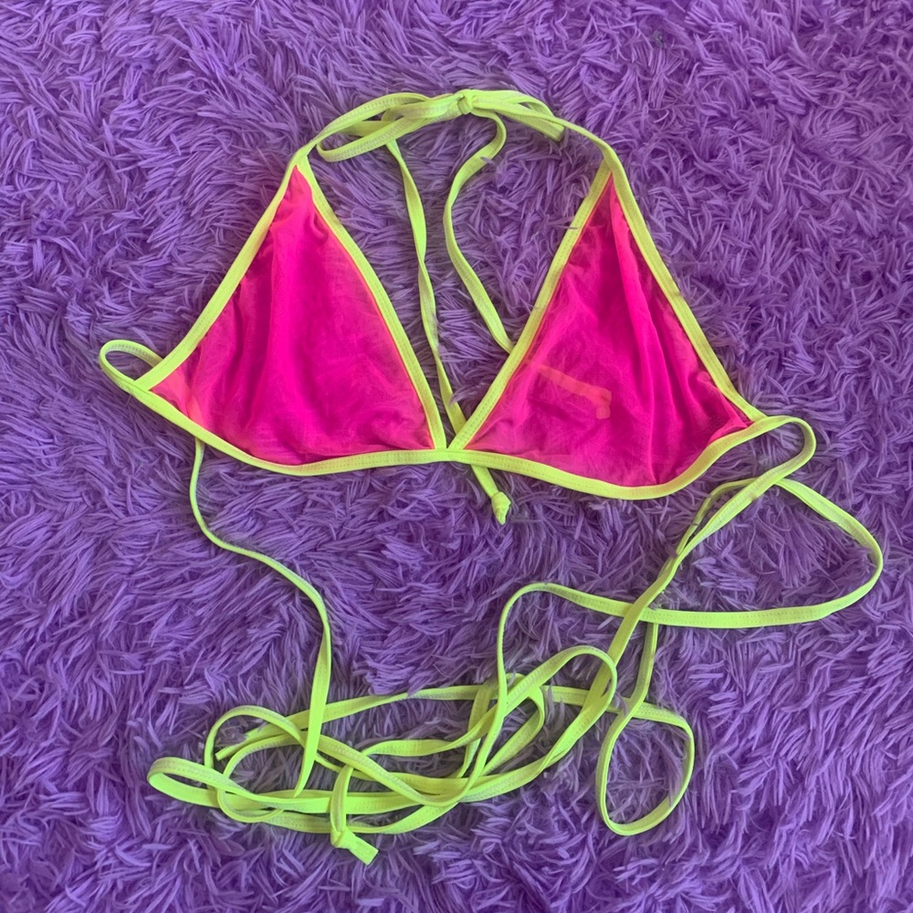 Mesh Bikini Top